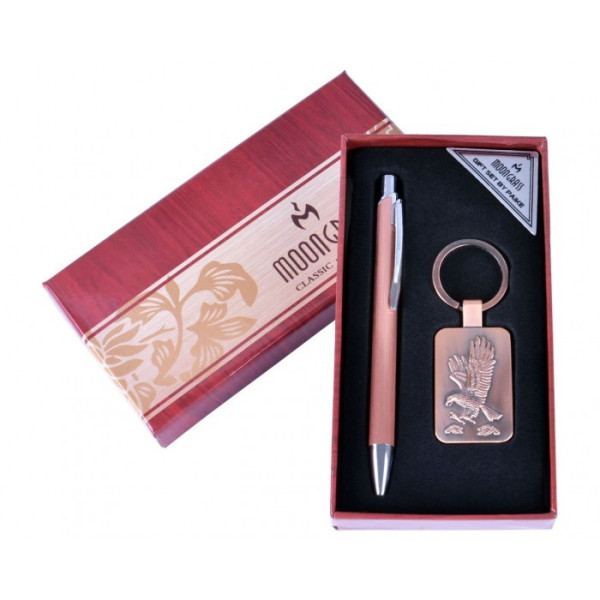 Подаръчен комплект - елегантна химикалка и ключодържател 1