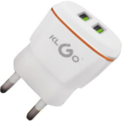 Двойно USB зарядно KLGO CA16 1