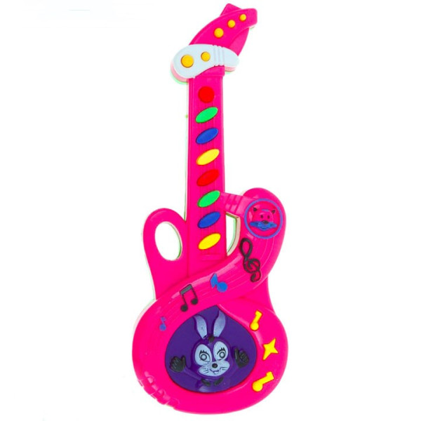 Розова китара за момичета Music