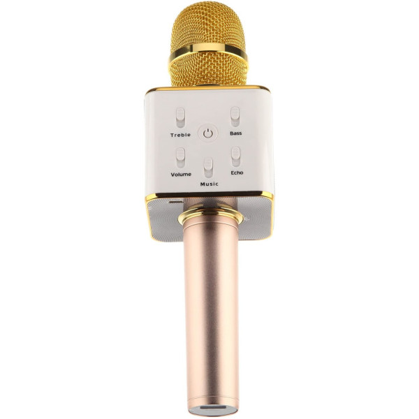 Безжичен Bluetooth микрофон за караоке с вградена колонка Q7 MF3 7