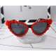 Слънчеви очила тип „котешко око“ с рози yj20 5 — 4sales