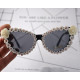 Слънчеви очила тип „котешко око“ с рози yj20 8 — 4sales