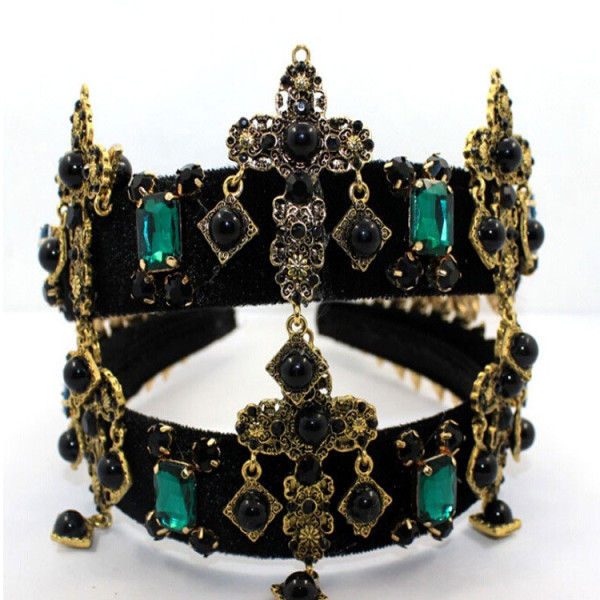 Диадема царска корона в стил Барок F03