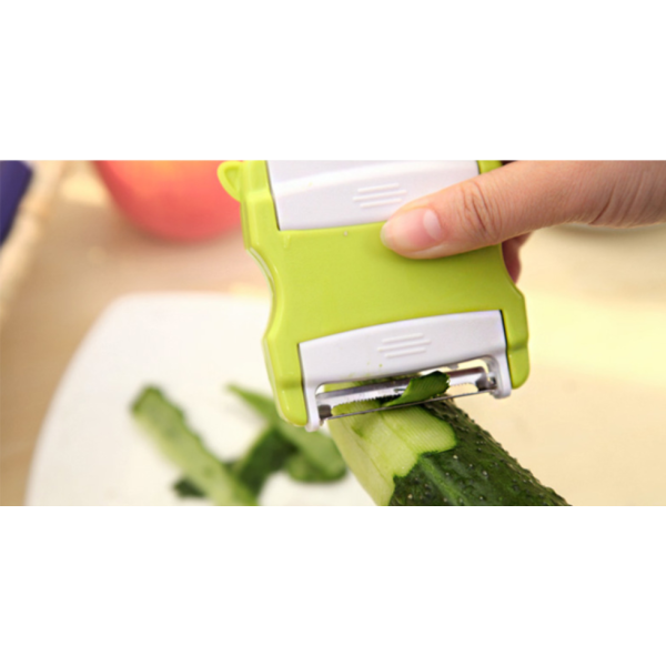 Сгъваем многофункционален нож за белене на плодове и зеленчуци, ренде TV39 1