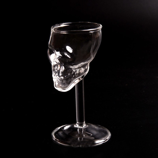 Чаша от стъкло с формата на креативен мини череп WSKB2 2