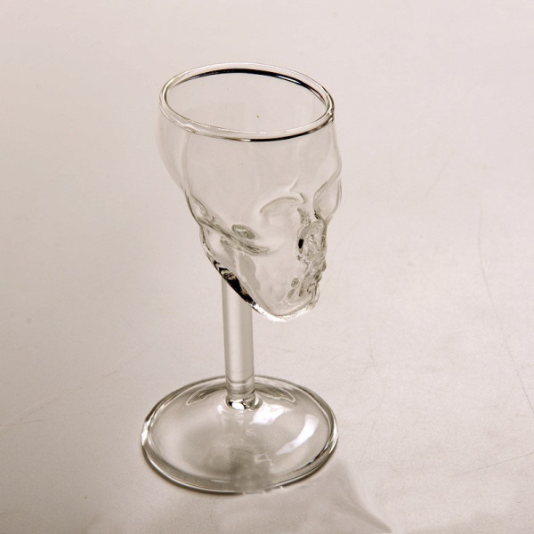 Чаша от стъкло с формата на креативен мини череп WSKB2