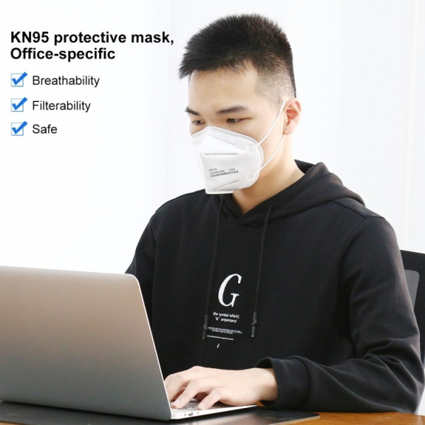 Защитна филтрираща маска за лице KN95 FFP2
