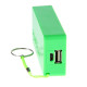 Външна батерия/power bank 5600 mAh, зелена 3