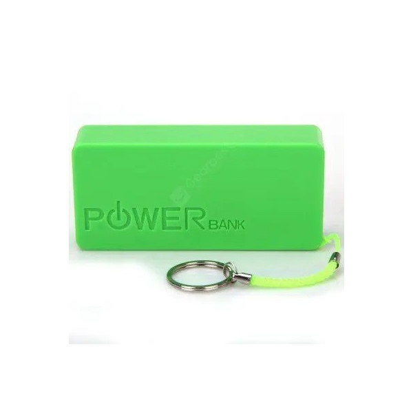 Външна батерия/power bank 5600 mAh, зелена 2