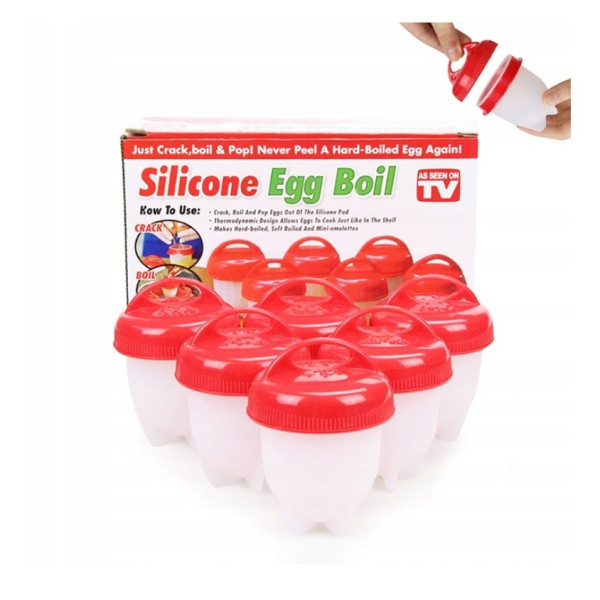 Силиконови формички за варене на яйца без черупка TV485