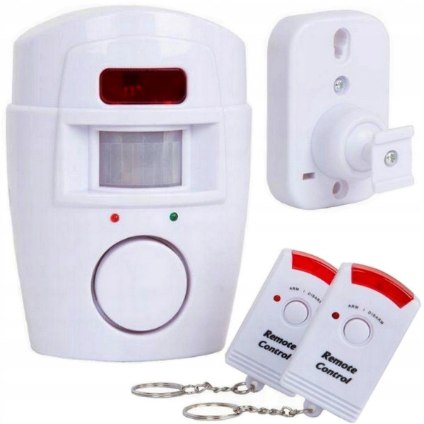 Безжична аларма със сензор за движение портативна с две дистанционни TV479 3