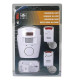 Безжична аларма със сензор за движение портативна с две дистанционни TV479 8
