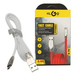Плосък USB кабел – KLGO S-70 CA137