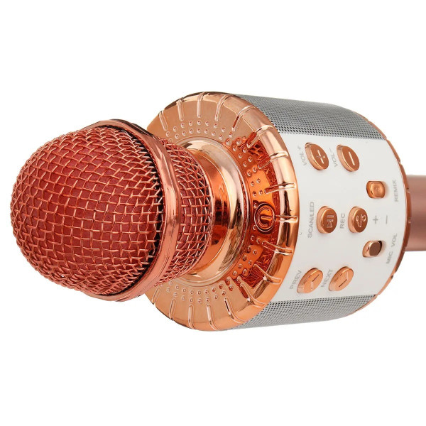 Безжичен караоке микрофон Soundvox™ WS-858, Bluetooth, С включен говорител MF6 10