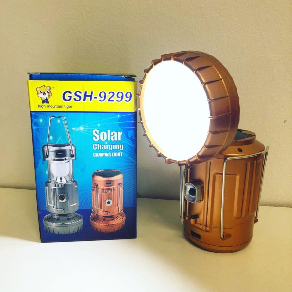 Соларна лампа за къмпинг GSH-9299 CAMP LAMP 10