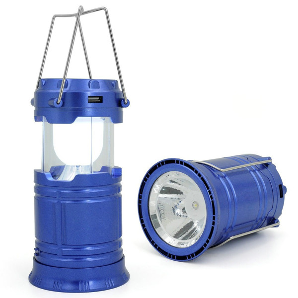 Соларен светодиоден фенер за къмпинг CAMP LAMP 8
