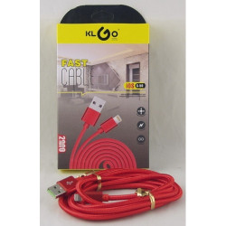 USB кабел за зареждане и пренос на данни KLGO S-50 CA7 2