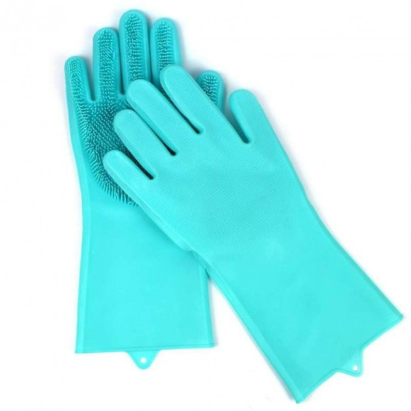 Магически силиконови ръкавици за миене на съдове Magic Brush TV822