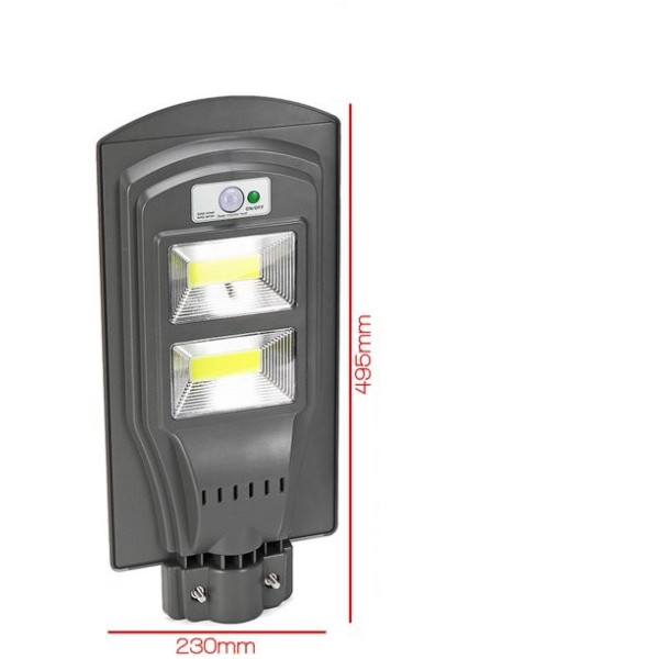 Соларна водоустойчива LED лампа за открито 20/40/60/80W H LED19 18