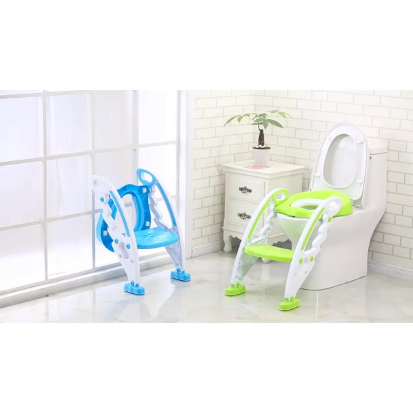 Детска седалка-адаптор за тоалетна чиния със стълба TV570 9