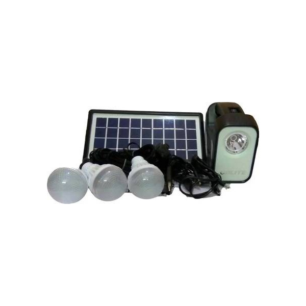 Соларна система GD3 с три LED крушки и мултифункционален кабел