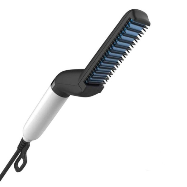 Електрическа четка с керамична плоча за изправяне на коса и брада TV538