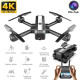 Сгъваем дрон с двойна камера и видео в реално време 4K HD - Dron H20 (4K) 1