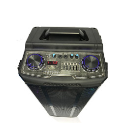 Avcrowns HS-TD1070 Парти спийкър с Bluetooth безжичен микрофон - 2X10 инча 4