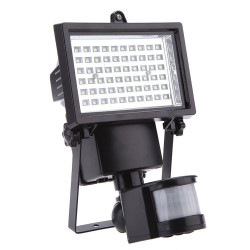 Соларен градински прожектор 60 LED и сензор за движение - H LED12 5