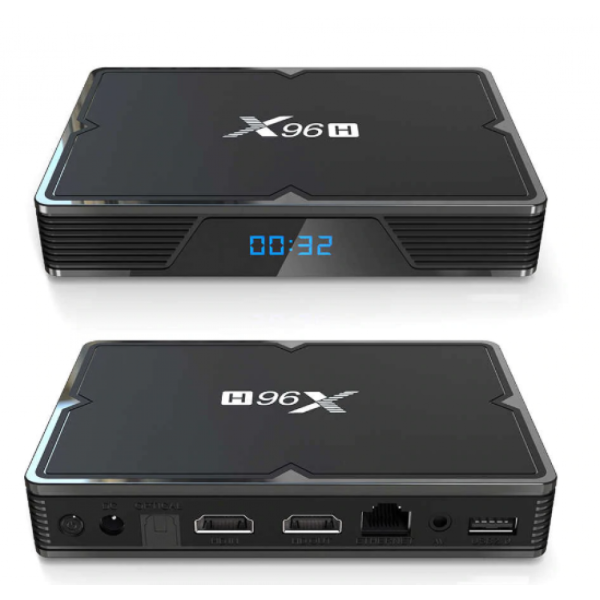 Мощен ТВ Бокс X96H с 6K, Android 9.0, 4GB + 32GB