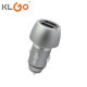 Двойно USB зарядно за автомобил с функция за бързо зареждане KLGO TC-04 CA27 1