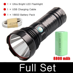 Ултра ярък и мощен LED фенер 50W Luminus SST40 FL72 2