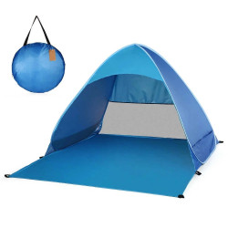 Саморазгъваща се лятна двуместна палатка за плаж или къмпинг PALAT5 7