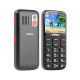 Мобилен телефон с големи клавиши,  3MP камера, фенерче, 1400 mAh батерия UNIWA 3G 5