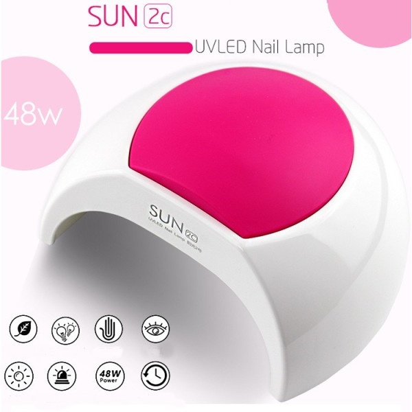 UV LED лампа за нокти SUN2С с мощност 48W - MK10