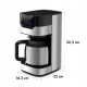 Модерна кафе машина с капацитет 900W с филтри и функция ThermoS 6