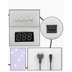 Елегантна и компактна UV LED лампа за нокти SUN5 с висока мощност-48W - MK13 10