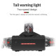 Двустранна лампа за глава, LED T6 + COB въртящ се фар на 360 ° - FL60 6