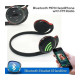 Безжични Bluetooth слушалки BD-740 в черен и червен цвят EP15 2