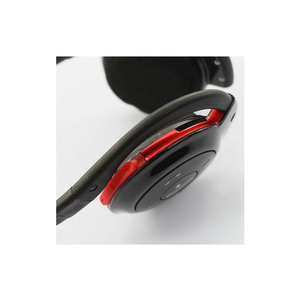 Безжични Bluetooth слушалки BD-740 в черен и червен цвят EP15