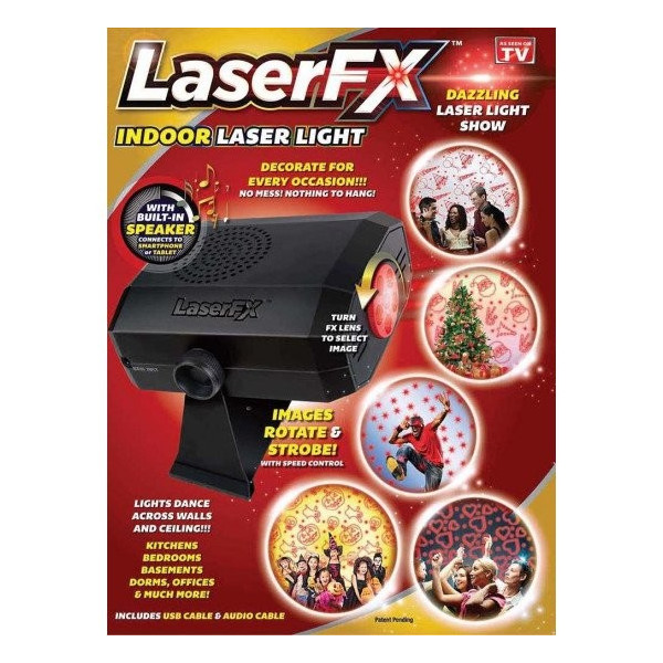 Лазерен музикален проектор Laser FX