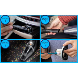 Ръчна преносима автомобилна прахосмукачка 106W мощност TWC-02 - AUTO CLEAN14 3
