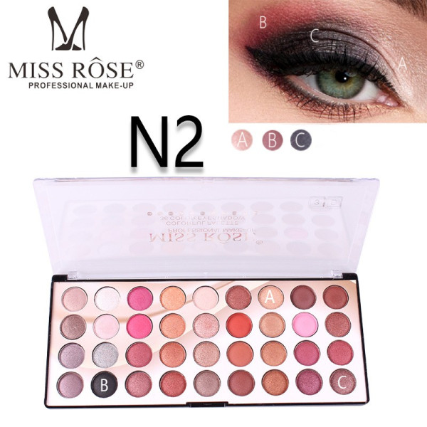 Цветни сенки за очи 3D MISS ROSE hzs198