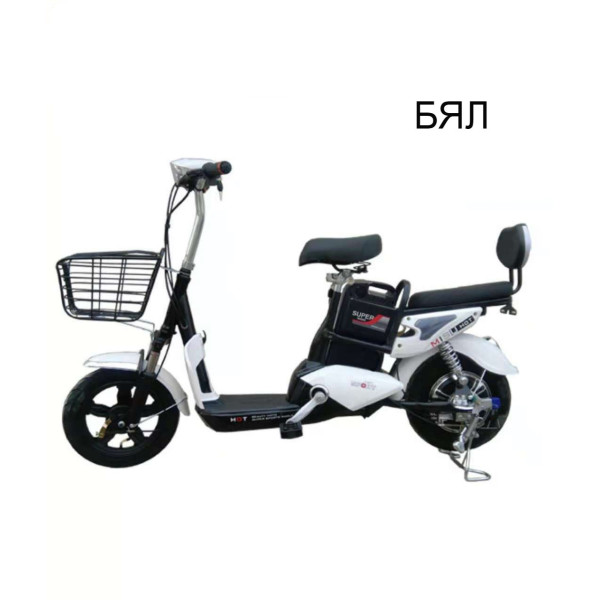 Електрически велосипед с мощност 350W и двойна седалка MOTOR4