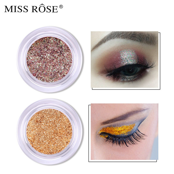Цветен блясък за лице и коса MISS ROSE hzs201