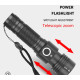 Мощно Ръчно джобно фенерче с крушка XHP50 магнит и голяма батерия FL64 9