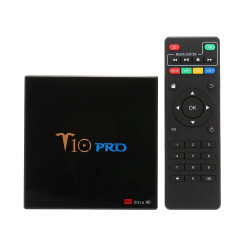 ТВ бокс T10 PRO Amlogic S905X2 с Android 8.1, LED дисплей, 4K, 4GB 12