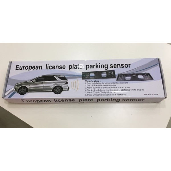 Сензори за паркиране на автомобили с европейски лиценз, камера PK KAM10