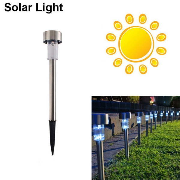 Комплект от 6 броя соларни градински LED лампи за оформяне на алеи и зони H LED31