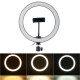 Селфи  ринг LED лампа с  трипод и мултифункционално дистанционно управление TV691 3